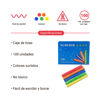 Imagen de Tizas de colores x100, en caja