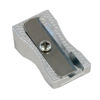 Imagen de Sacapuntas de metal x24 triangular, en caja