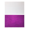 Imagen de Hojas A4, goma EVA con brillantina con pegamento, bolsa x10 colores