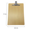 Imagen de Tabla de madera con clip de metal