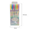 Imagen de Lapicera de gel x6 multicolor, en sobre PVC