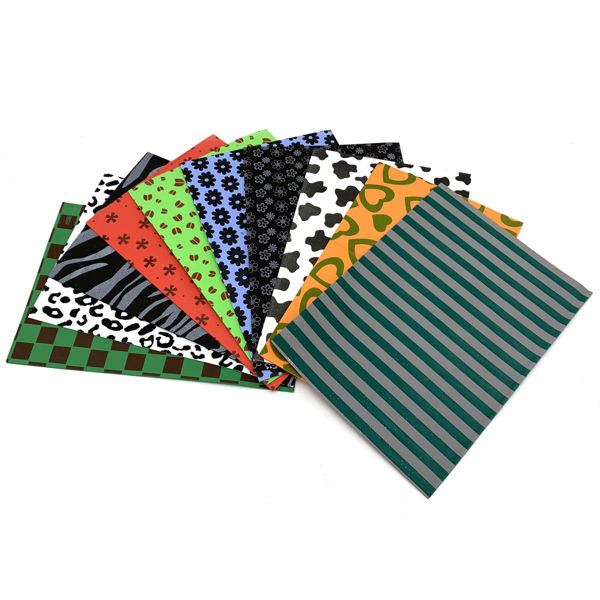 Imagen de Hojas A4 goma EVA, bolsa x10 diseños