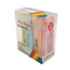 Imagen de Marcadores resaltadores x12 punta biselada colores pastel, en estuche PVC