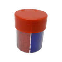 Imagen de Brillantina fina x6 colores tubo dispensador, PACK x6