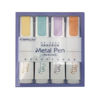 Imagen de Marcadores resaltadores x4, metalizados, en estuche de PVC