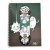 Imagen de Cuaderno de 96 hojas rayado con espiral, Sote PACK x4