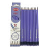 Imagen de Lápiz negro HB x12 con goma en caja, PACK x12, varios colores