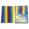 Imagen de Hojas A4 goma EVA, bolsa x10 diseño rayas multicolores