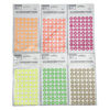 Imagen de Etiqueta para reforzar perforaciones, en bolsa, varios colores, PACKx12