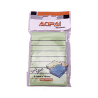 Imagen de Block de notas autoadhesivas, 100 hojas rayadas, en bolsa, varios colores, PACKx12