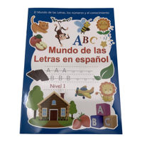 Imagen de Libro de actividades LETRAS EN ESPAÑOL, 32 páginas