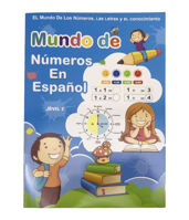 Imagen de Libro de actividades NÚMEROS EN ESPAÑOL, 32 páginas