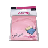 Imagen de Block de notas autoadhesivas, 100 hojas, en bolsa, varios colores, PACK x12