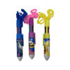 Imagen de Lapicera de tinta multicolor con cuerda en bolsa, PACK x12