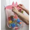Imagen de Organizador, bolsa para juguetes de red, con ventosas, varios colores, en bolsa