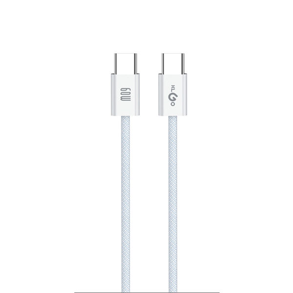 Imagen de Cable USB entrada y salida tipo C, varios colores, KLGO en caja