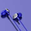 Imagen de Auriculares con cable auxiliar 3.5mm, varios colores, KLGO en caja