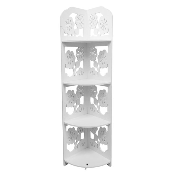 Imagen de Mueble esquinero de MDF , 4 estantes, en caja