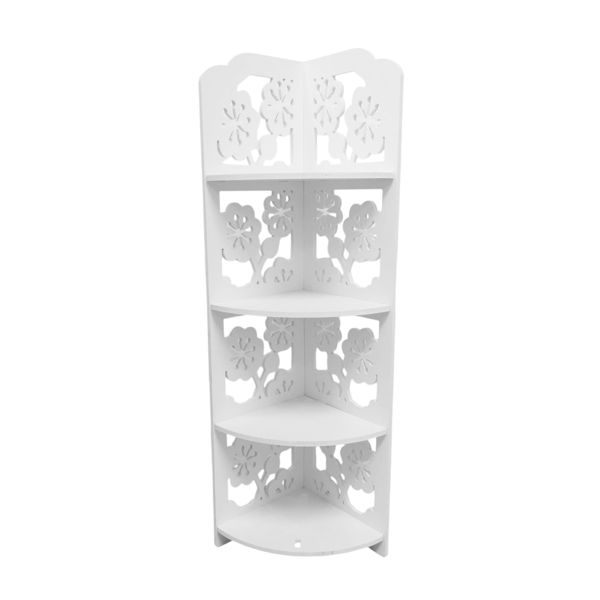 Imagen de Mueble esquinero de MDF, 4 estantes, en caja