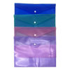 Imagen de Sobre de PVC A4 con botón, varios colores PACK x12
