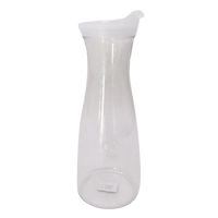 Imagen de Botella de plástico con tapa de silicona, 1L