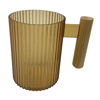 Imagen de Taza de acrílico con asa de bambú, en bolsa varios colores