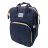 Imagen de Bolso mochila maternal con bolsillo, extensible con cuna, varios bolsillos con cambiador varios colores