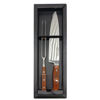 Imagen de Cuchillo asador 8" y tenedor acero inoxidable  PERSONAL MARTINAZZO en caja