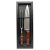 Imagen de Cuchillo asador 8" y tenedor acero inoxidable  PERSONAL MARTINAZZO en caja