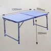 Imagen de Mesa de aluminio plegable, con asa en caja