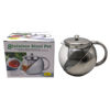 Imagen de Tetera de vidrio y metal con infusor, 900ml, en caja