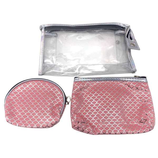 Imagen de Neceser de PVC x3, en bolsa, varios colores
