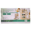 Imagen de Mueble estantería de bambú 4 estantes, en caja