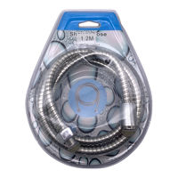 Imagen de Colilla flexible 1.2m, para duchero, en blister