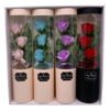 Imagen de Flor ramo rosas x3, en tubo, varios colores