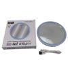 Imagen de Espejo de pie redondo, con luz led, 4AAA, en caja, varios colores