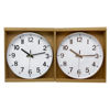 Imagen de Reloj de pared redondo, en caja 2 colores