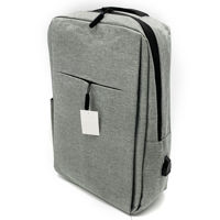 Imagen de Mochila para computadora 3 bolsillos orificio para USB, varios colores