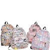 Imagen de Mochila juvenil 2 bolsillos frontales y 2 laterales, varios diseños, en bolsa