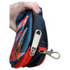 Imagen de Mochila infantil frente rígido, 5 bolsillos con cartuchera y lunchera en bolsa, varios colores