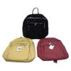 Imagen de Mochila juvenil con 4 reparticiones, bolsillos laterales, en la espalda e interior, varios colores, en bolsa