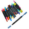 Imagen de Marcadores doble punta x80 colores, en estuche PVC