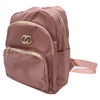 Imagen de Cartera mochila tela, bolsillos frontales, bolsillo interno y trasero, varios colores
