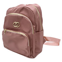 Imagen de Cartera mochila tela, bolsillos frontales, bolsillo interno y trasero, varios colores
