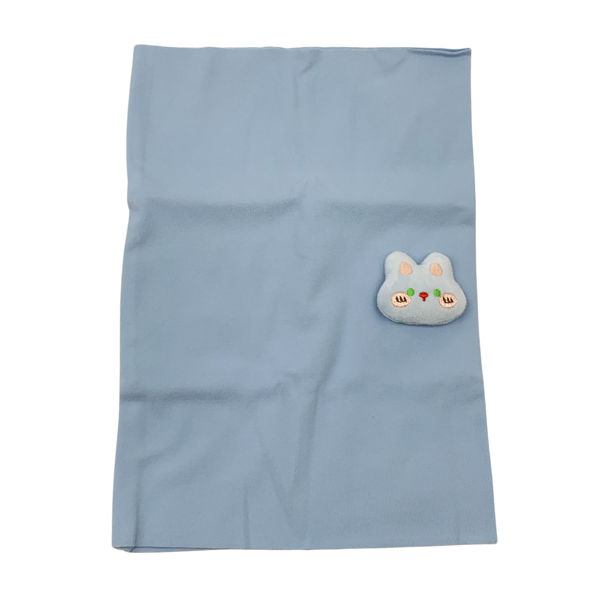 Imagen de Bufanda cuello infantil, con aplique, varios colores en bolsa