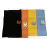 Imagen de Bufanda cuello infantil, con aplique, varios colores en bolsa