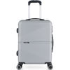 Imagen de Valijas Berlina x3 PLATEADO, rígidas, ruedas omnidireccionales 360, manija telescópica, tranca numérica, correa para ajustar ropa, bolsillo interior con cierre