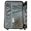 Imagen de Valijas Berlina x3 PLATEADO, rígidas, ruedas omnidireccionales 360, manija telescópica, tranca numérica, correa para ajustar ropa, bolsillo interior con cierre