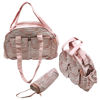 Imagen de Bolso maternal de PVC, bolso chico, cambiador y portamamadera, 2 colores