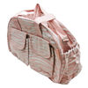 Imagen de Bolso maternal de PVC, bolso chico, cambiador y portamamadera, 2 colores